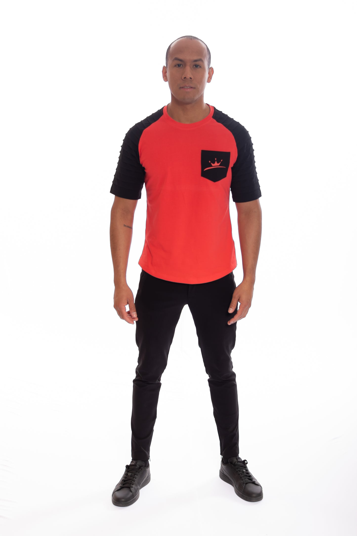 MISSITY | Rippled T-Shirt | Limited Edition Red-Black | SS23